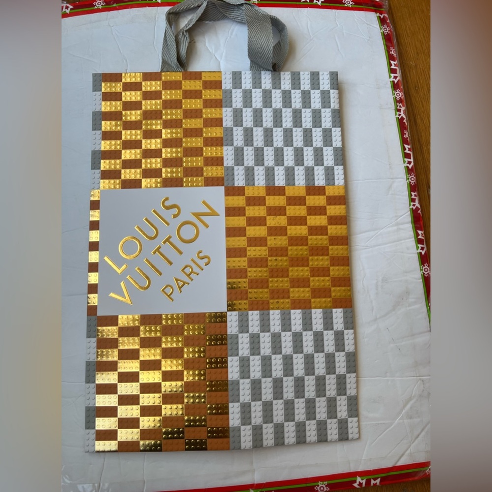 LV holiday paper bag